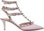 Valentino Garavani Rockstud pumps in lakleer Roze Dames - Thumbnail 1