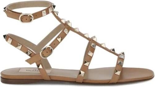 Valentino Garavani Rockstud Sandalen met Enkelband