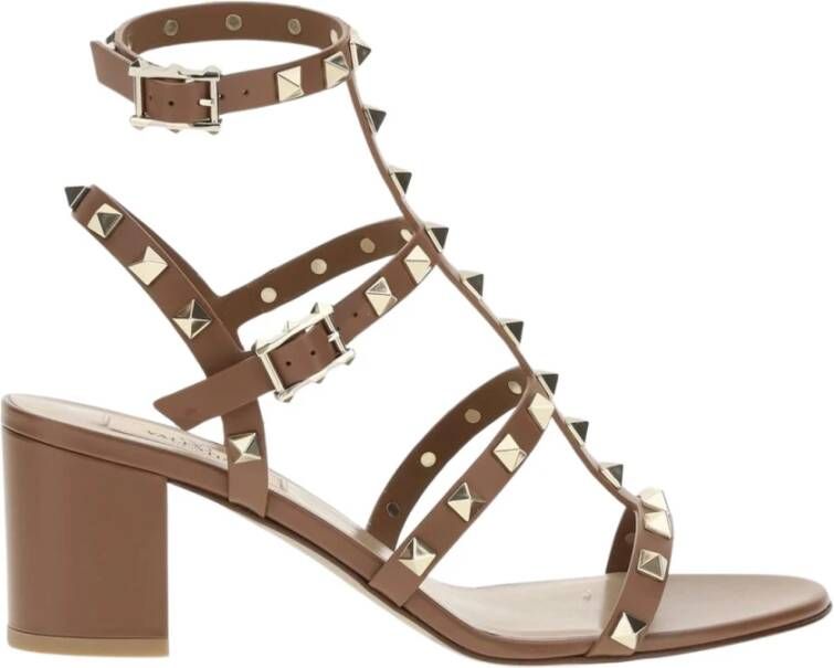Valentino Garavani Rockstud Sandalen met Hak