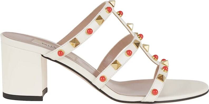 Valentino Garavani Rockstud Slide Sandalen