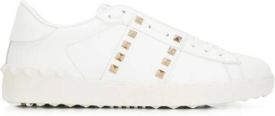 Valentino Garavani Rockstud Untitled Sneakers White Heren