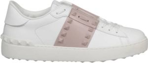 Valentino Garavani Rockstud Untitled Tonal Studs Sneaker Wit Dames