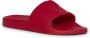 Valentino Garavani Rode Slip-On Vlogo Sandalen - Thumbnail 1