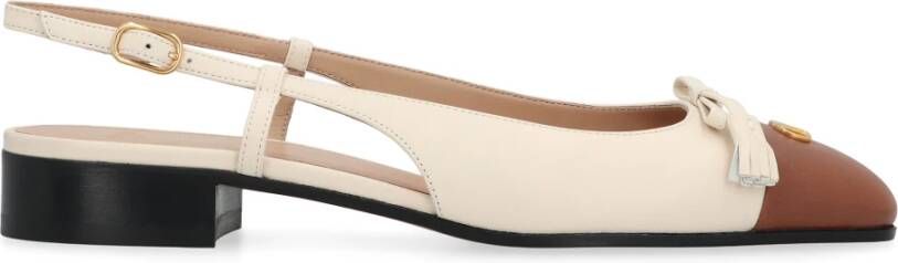 Valentino Garavani Ballerina Valet Du Roi Kid in beige