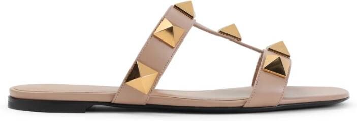 Valentino Garavani Ro Stud Slip-On Sandalen