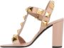 Valentino Garavani Romeinse Stud Leren Sandalen - Thumbnail 1