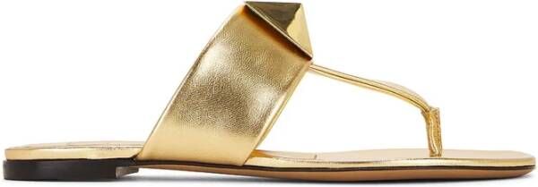 Valentino Garavani Romeinse Stud Platte Sandalen Vrouwen