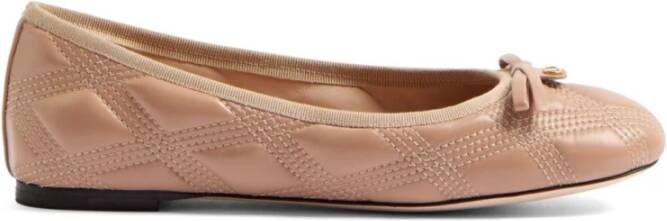 Valentino Garavani Roze ballerina`s met strikdetail