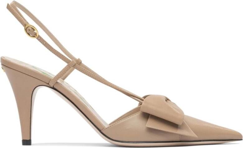 Valentino Garavani Hoge hakken Bowow' Slingback in roze