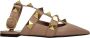 Valentino Garavani Roze Leren Sandaal met Studs - Thumbnail 1