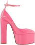 Valentino Garavani Roze Patent Platform Pumps - Thumbnail 1