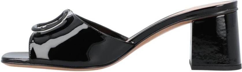 Valentino Garavani Roze Patentleren Vlogo Sandalen