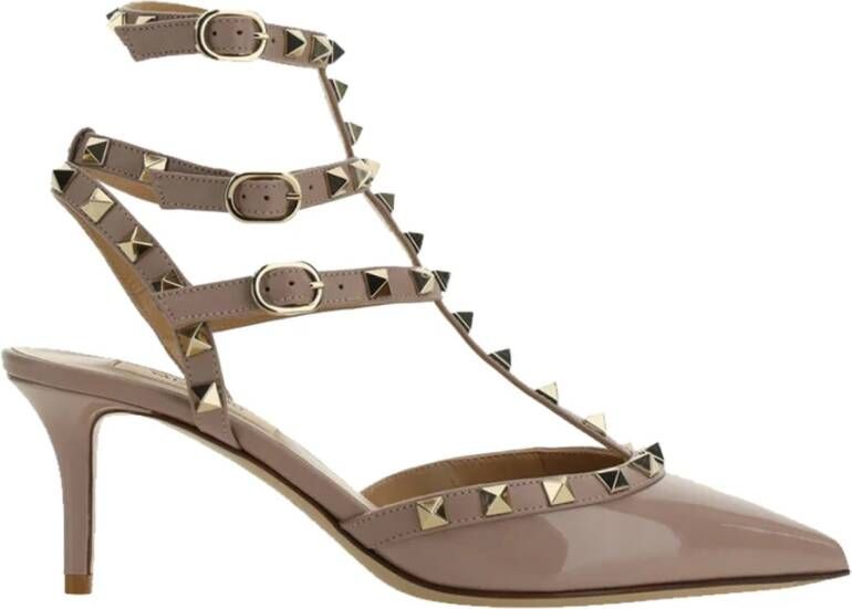 Valentino Garavani Roze Rockstud Pumps Schoenen