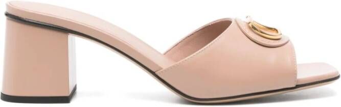 Valentino Garavani Roze Sandalen Elegant Ontwerp