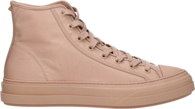 Valentino Garavani Roze Stoffen Sneakers met Logo