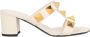 Valentino Garavani Sandalen van leer met studs - Thumbnail 1
