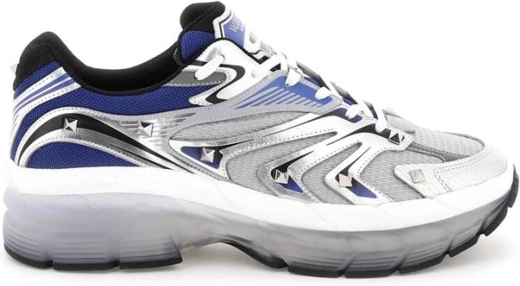 Valentino Garavani Stijlvolle Sneakers voor Mannen en Vrouwen Blauw Heren