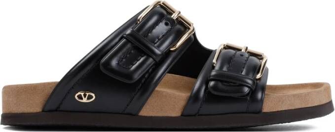 Valentino Garavani Slide Sandalen Black Dames