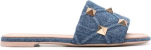 Valentino Garavani Sliders Blauw Dames