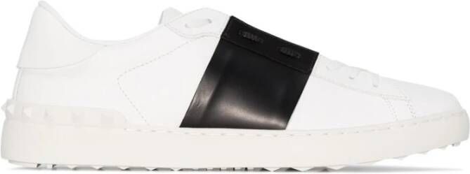 Valentino Garavani Sneaker Bianco Nero Blu A01 Black Heren