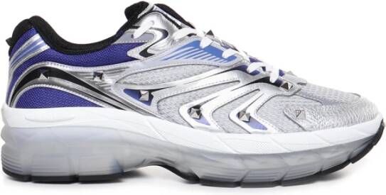 Valentino Garavani Stijlvolle Sneakers voor Mannen en Vrouwen Blauw Heren