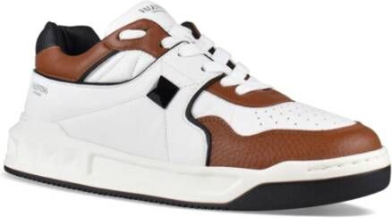 Valentino Garavani Sneakers Een Stud White Heren