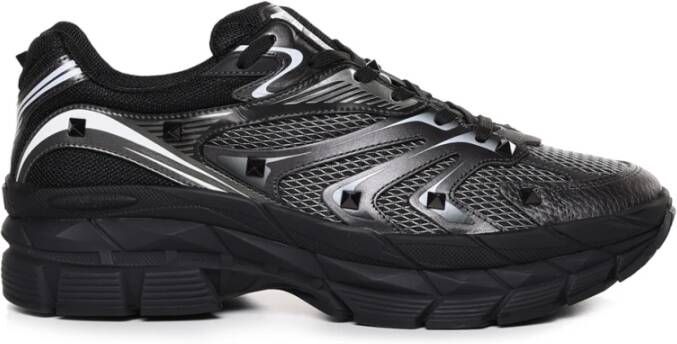 Valentino Garavani Zwarte Sneakers voor Mannen Stijlvol