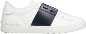 Valentino Garavani Sneakers met Contrasterende Band Wit Heren