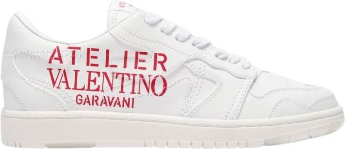 Valentino Garavani Leren Logo Sneakers White Dames