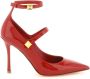 Valentino Garavani Pumps & high heels Ankle Strap High Heels in rood - Thumbnail 1