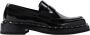 Valentino Garavani Zwarte Leren Rockstud Sandalen Black - Thumbnail 4
