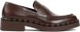 Valentino Garavani Stijlvolle Rockstud Loafers voor Mannen Brown Heren - Thumbnail 1
