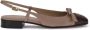 Valentino Garavani Stijlvolle Slingback Ballerina met Strik - Thumbnail 1