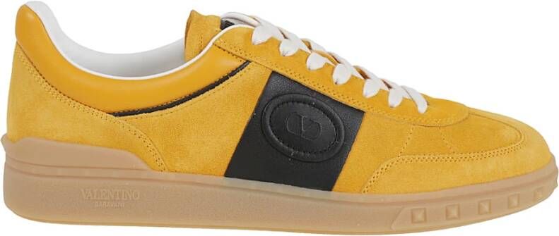 Valentino Garavani Stud Detail Leren Lage Sneaker