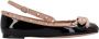 Valentino Garavani Loafers Ballerina Rockstud in zwart - Thumbnail 4