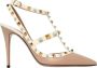 Valentino Garavani Studded Leather Court Shoes - Thumbnail 1