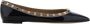 Valentino Garavani Studded Leren Ballerina met Taps Toelopend - Thumbnail 1