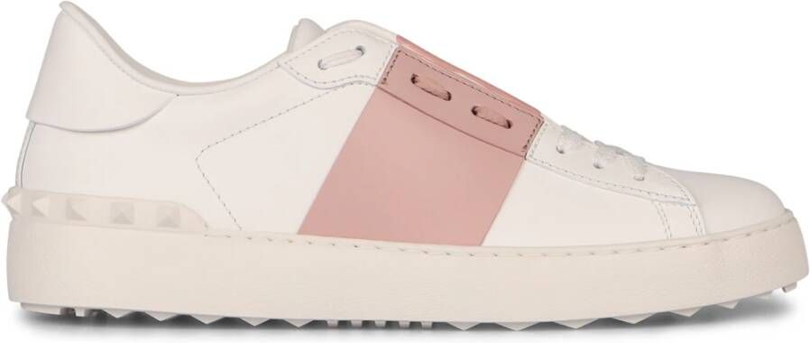 Valentino Garavani Studded Leren Lage Sneakers