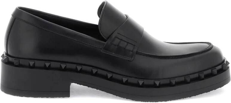 Valentino Garavani Studded leren loafers