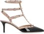 Valentino Garavani Studded Patent Leren Slingback Hakken - Thumbnail 1