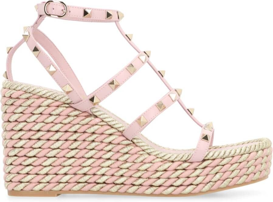 Valentino Garavani Studded Plateau Sandalen