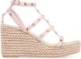 Valentino Garavani Studded Plateau Sandalen - Thumbnail 1