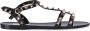 Valentino Garavani Studded Platte Sandalen - Thumbnail 1