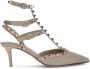 Valentino Garavani Studded Slingback Hakken - Thumbnail 1