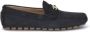Valentino Garavani Suède Driver Loafers met VLogo Plaque - Thumbnail 1