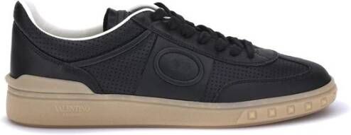 Valentino Garavani Geperforeerde leren sneakers met kwastband