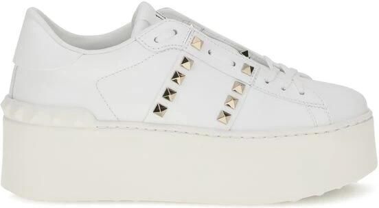 Valentino Garavani Rockstud Untitled Flatform Sneakers