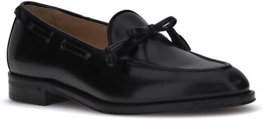 Valentino Garavani Zwarte Loafer Schoenen met Kwast Detail - Foto 6