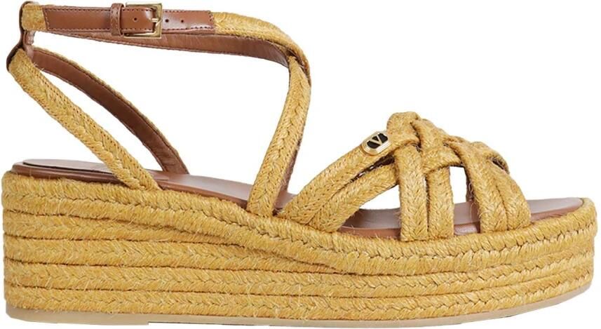 Valentino Garavani Bribri Flatform Espadrilles Sandalen - Foto 2