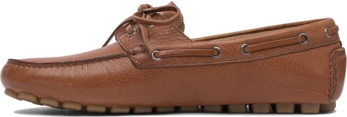 Valentino Garavani Bruine Loafer Schoenen met Rubberen Zolen